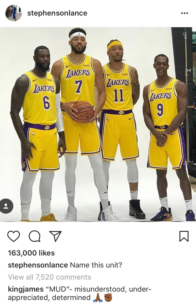 Illustration for article titled The Lakers' Wayward Bozos Assemble, And LeBron Gives Them A Tender Nickname